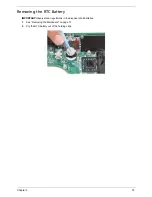 Предварительный просмотр 85 страницы Acer ASPIRE ONE 1410 Service Manual