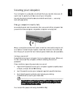 Предварительный просмотр 41 страницы Acer ASPIRE ONE 1410 User Manual