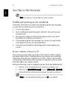 Предварительный просмотр 68 страницы Acer ASPIRE ONE 1410 User Manual