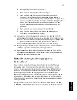 Preview for 19 page of Acer Aspire T135 Guia Do Usuário