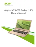 Acer Aspire V5-452G User Manual preview