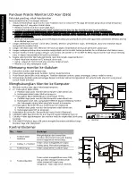 Предварительный просмотр 6 страницы Acer BL0 Series User Manual