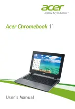 Acer Chromebook 11 CB3-132 User Manual preview