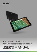 Acer Chromebook Tab 510 User Manual preview