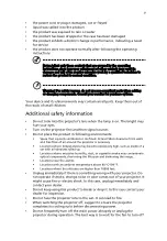 Preview for 5 page of Acer D606D+ User Manual