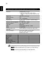 Preview for 76 page of Acer D606D+ User Manual