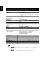 Preview for 82 page of Acer D606D+ User Manual