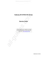 Предварительный просмотр 1 страницы Acer EC14T Series Service Manual