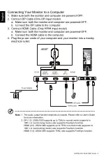 Предварительный просмотр 4 страницы Acer EI292CUR Quick Start Manual