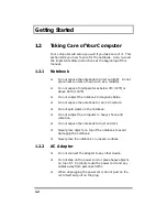 Preview for 2 page of Acer Extensa 355 Getting Started Manual