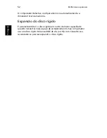 Preview for 62 page of Acer Ferrari 3000 Manual Do Utilizador