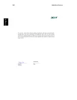 Preview for 92 page of Acer Ferrari 3000 Manual Do Utilizador