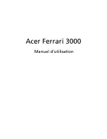 Acer Ferrari 3000 Manuel D'Utilisation preview