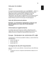 Preview for 95 page of Acer Ferrari 3000 Manuel D'Utilisation