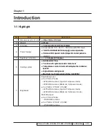 Preview for 8 page of Acer P1166 Series Service Manual