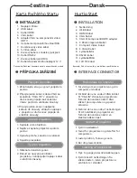 Preview for 3 page of Acer P1303W Series Quick Start Manual