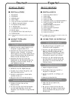 Preview for 4 page of Acer P1303W Series Quick Start Manual