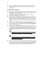 Предварительный просмотр 4 страницы Acer P5630 User Manual