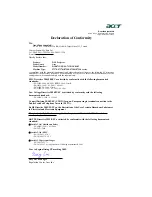 Preview for 62 page of Acer P7290 User Manual