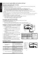 Предварительный просмотр 18 страницы Acer PG Series User Manual