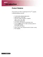 Предварительный просмотр 4 страницы Acer PH110 User Manual