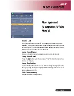 Preview for 25 page of Acer PH110 User Manual
