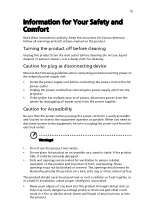 Preview for 3 page of Acer PL3510ATV Series User Manual