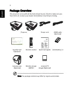 Предварительный просмотр 12 страницы Acer PL3510ATV Series User Manual