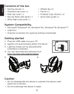 Preview for 4 page of Acer PREDATOR CESTUS 510FOX Quick Start Manual