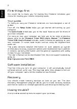 Preview for 2 page of Acer Predator Triton 500 Manual