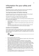 Preview for 3 page of Acer SVGA/XGA Series User Manual