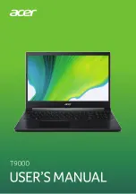 Acer T9000 User Manual предпросмотр