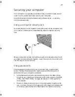 Preview for 37 page of Acer TravelMate 210 series User Manual