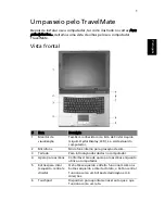 Preview for 9 page of Acer TravelMate 2310 Manual Do Utilizador