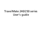 Acer TravelMate 240 series User Manual preview