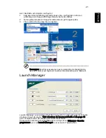 Предварительный просмотр 29 страницы Acer TravelMate 2400 Manuel D'Utilisation