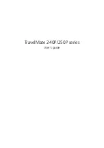 Acer TravelMate 240P series User Manual preview