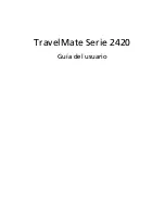 Acer TravelMate 2420 Guía Del Usuario preview