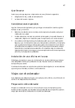 Preview for 63 page of Acer TravelMate 2440 Series Guía Del Usuario