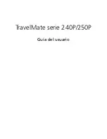 Предварительный просмотр 1 страницы Acer TravelMate 250P series Guía Del Usuario