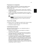 Preview for 39 page of Acer TravelMate 3000 Manual Do Utilizador