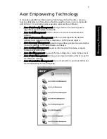 Preview for 11 page of Acer TravelMate 3010 Manual Do Usuário