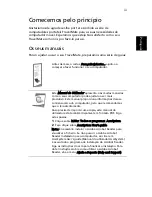 Preview for 3 page of Acer TravelMate 3200 Series Manual Do Utilizador