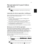 Preview for 55 page of Acer TravelMate 3200 Series Manual Do Utilizador