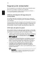 Preview for 44 page of Acer TravelMate 4100 Series Manual Do Utilizador