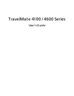 Acer TravelMate 4100 Series User Manual preview