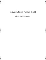 Acer TravelMate 420 Guía Del Usuario preview