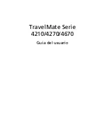 Preview for 1 page of Acer TravelMate 4210 Guía Del Usuario