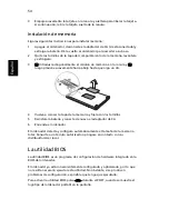 Preview for 64 page of Acer TravelMate 4210 Guía Del Usuario