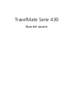 Acer TravelMate 430 Guía Del Usuario preview